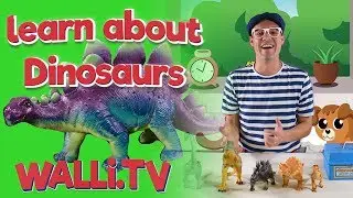 Learn Dinosaur Names w/ Walli - Free Educational Kid Videos