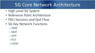 Архитектура базовой сети 5G