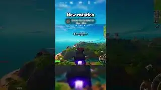 New rotation in fortnite #fortnite #gaming #videogames #newrotation #battlepass #season5