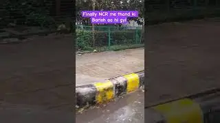 On the way to office #song #rain #ncr #barish #delhincr #dailyvlog