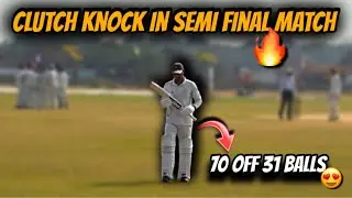 Can We Make It to the Finals?😤|| Explosive 70 (31) Knock In a Semi Final Match 😍