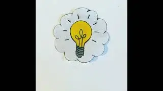Learn to draw with Hygge Stories - a lightbulb