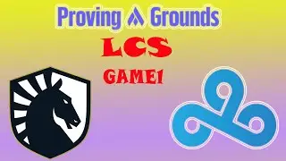 C9 Amateur vs TL Academy Game 1 LCS Proving Grounds 2021 Summer