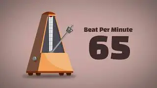 65 BPM Metronome [1Hour]