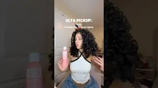 Texture spray for curl hair?!? IM THERE more videos on my TikTok! #curlyhair