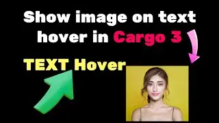 Show image on text hover in Cargo 3 Tutorial | Cargo Site