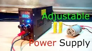 Homemade Adjustable Power Supply, Voltage And Current Control
