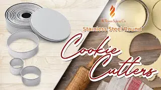 Stainless Steel Round Cookie Cutters