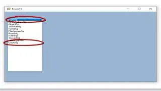 How to reorder one or more items  when fill listbox from SQL database  in VB.net