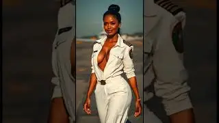 BEAUTIFUL FEMALE PILOT'S EP 1 #shorts #ai #capcut