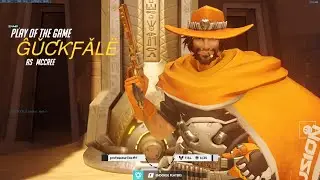 POTG! GALE MCCREE OVERWATCH GAMEPLAY SEASON 29 TOP 500
