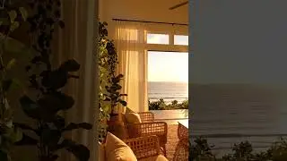 Dreamy Malibu Home ☀️ Ocean View, Rattan Decor & Soft Tropical Vibes #relax #eleganthomes