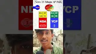 NEWS 24 TELUGU AP POLLS Survey SENSATIONAL Reports After TDP YCP Manifestos Releasing | AP Elections