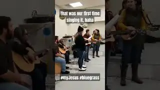 the song My Jesus only bluegrass pt.2  #jesus #youtubeshorts #worship #annewilson #shorts #bluegrass