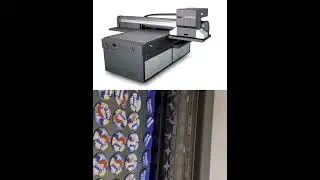 Yaselan UV Flatbed Printer  90*120cm size with Line scanning Ai visual positioning system G6 heads