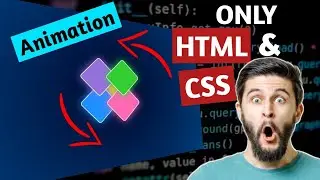 Create a Stunning CSS Square Loader Animation | HTML & CSS Tutorial