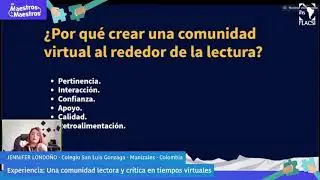 Experiencias de Maestros a Maestros #2