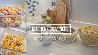 Kitchen Containers | Amazon | Glass Containers | Healthy Everyday Snack Ideas ||