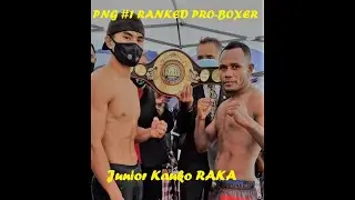 PNG Boxer Junior Raka eyes World title fight!