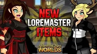 New LoreMaster Items and Rep Quests AQW AdventureQuest Worlds