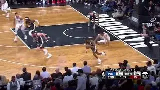 Jared Dudley DRILLS the 3 and trash talks Ben Simmons!
