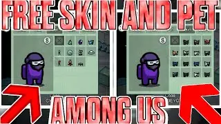 HOW TO GET FREE PET AND SKINS | AMONG US