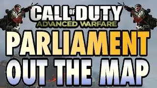 COD AW Glitch - Parliament Fully OUT OF THE MAP Glitch - Grapple Hook