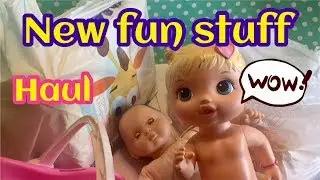 Baby Alive Bitty Baby Diapers and Doll Accessories HAUL