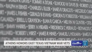 East Texas VFW honors vets with moving memorial ahead of three-day celebration for Vietnam Veterans