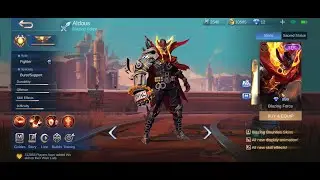 Draw aldous skin (Blazing force) 50 Boxes In mobile legends bang bang