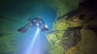 FXccr chestmount rebreather, -92 m cave dive