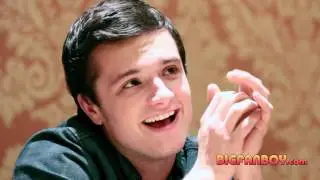 THE HUNGER GAMES interview with Josh Hutcherson, Isabelle Fuhrman & Jacqueline Emerson in Dallas, TX