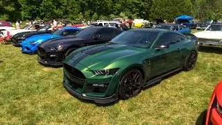 Took My Eruption Green GT500 To One Of The BIGGEST Car Shows In 2023 In Michigan So Far! #TeamShelby
