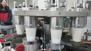 Turkish customer's 6.5oz mini paper cup machine trial completed#papercupmachine