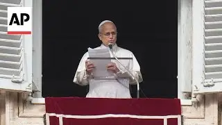 Pope Leo XIV says he is concerned about Venezuela