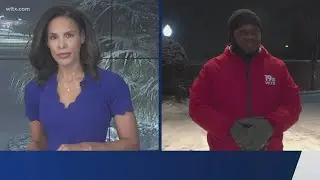 Team Coverage: South Carolina snow leads to ice-covered roads