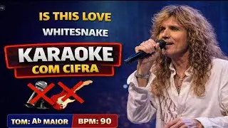 Karaoke with Chords - Is This Love (Whitesnake) - Backing track no vocals and no guitar