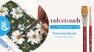 Daisy Gouache Painting Tutorial with Zoe Lee