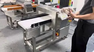 Contaminant detection metal detector for food industry