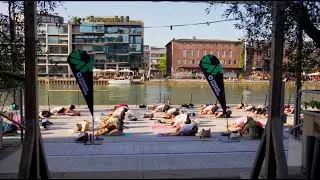 Sundowner Yoga Picknick by Strong Partners in M&uuml;nster