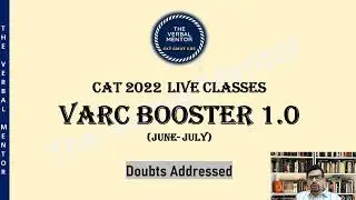 Online Coaching CAT VARC Course | Verbal Preparation for CAT