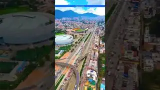 Bogota city in Columbia | #colombia #city #youtubeshorts