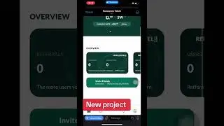 New app Comment me for link #airdrop #crypto #mining #project #short #newmining