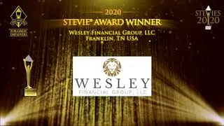 Wesley Financial Group is a Stevie&reg; Award Winner in the 2020 Stevie&reg; Awards for Great Employers