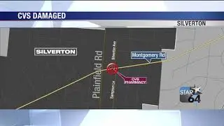 Woman, passenger injured after driving into Silverton CVS
