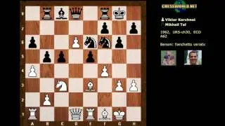 RIP Viktor Korchnoi - Game vs Mikhail Tal :  USSR Championship (1962)