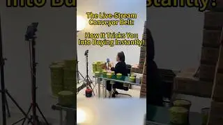 The Live Streaming Conveyor Belt tricks u to buy #tiktokviral #ecommerce #livestream #onlineshopping