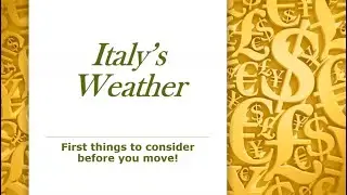 Things to Consider When Choosing Your Ideal Retirement Location in Italy