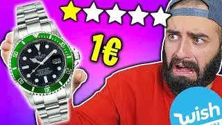 UNBOXING ROLEX da 1&euro; di WISH *esplode?* - OFFERTE WISH