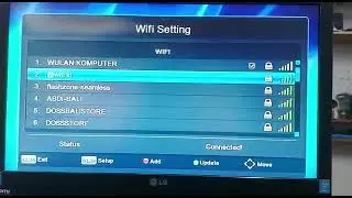SETTING WIFI UNTUK PUTAR YOUTUBE DI STB ADVANCE DVB-T2